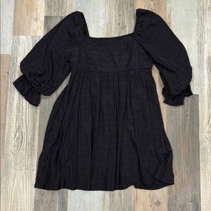 Entro black mini dress